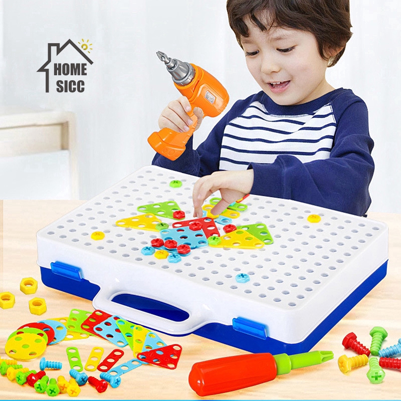 electric drill puzzle toy