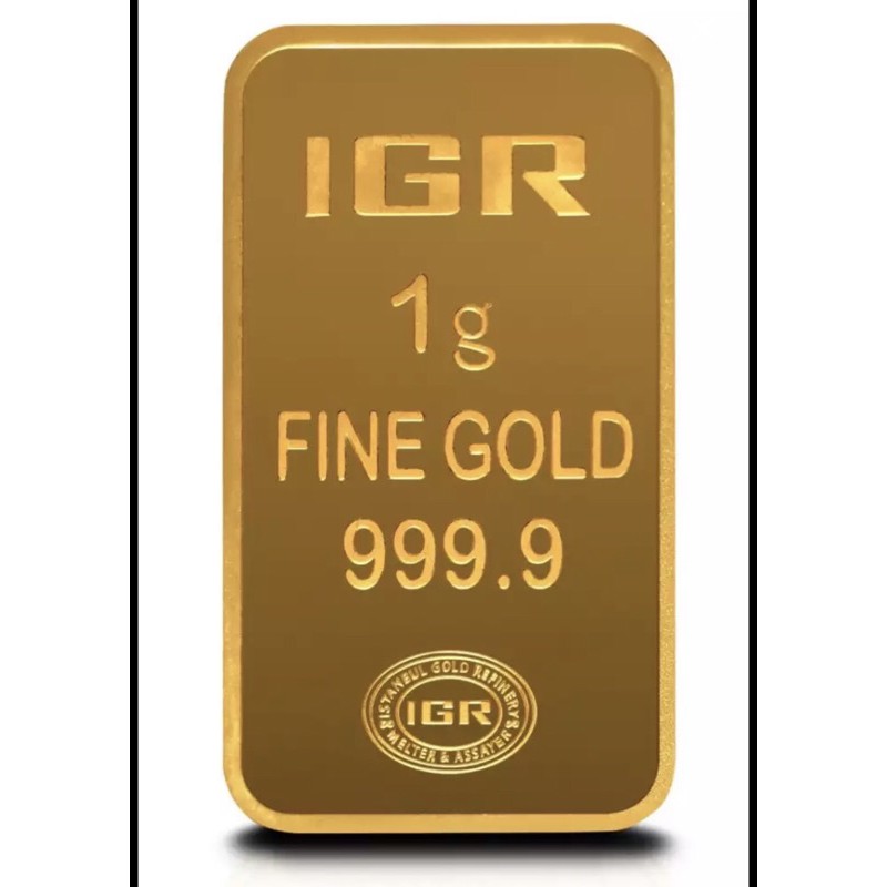 1 Gram 999 Igr Gold Bar With Lower Price Promotion Singapore