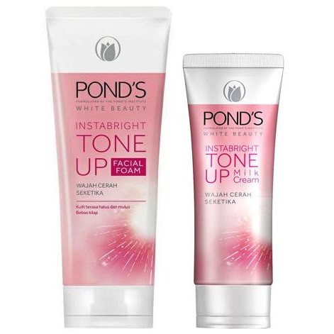 ponds instabright tone up facial foam