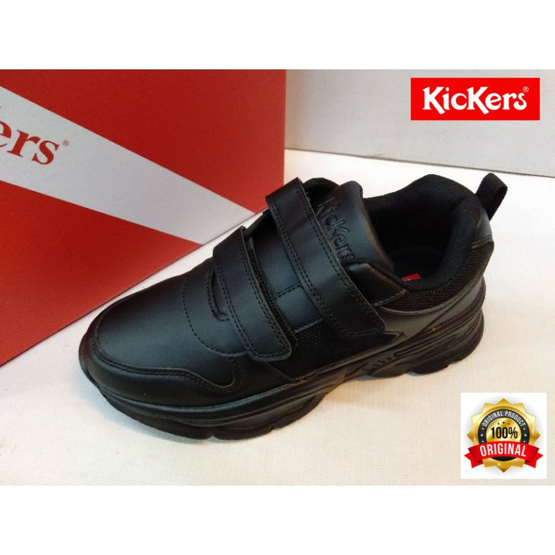 kickers slip on school shoes