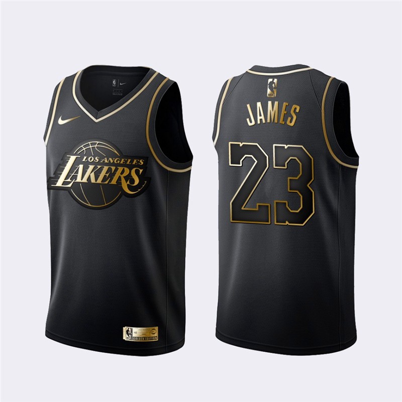 james lakers jersey black