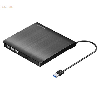 ☃❃External CD DVD Drive USB 3.0, Premium Portable DVD/CD ROM +/-RW Optical Drive Burner Writer Player for Laptop PC Mac