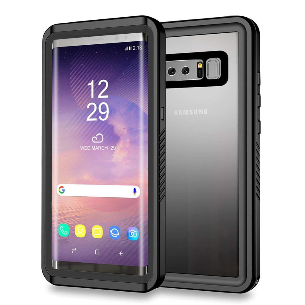 Samsung Galaxy Note 8 Waterproof Case, Shockproof Dirtproof IP68
