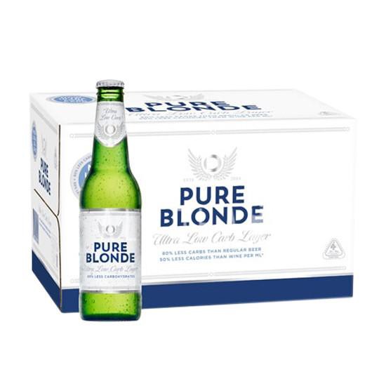 Pure Blonde Ultra Low Carb Beer Case 24 X 355ml Shopee Singapore