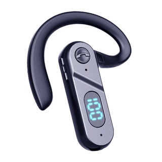 Sweat-Proof and Waterproof Binaural External Ear-Hook Headphones Wireless Sports Bluetooth Headset Air Bone Conduction Principle 