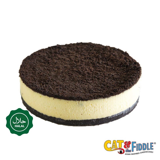 Cat The Fiddle Oreo Cookies Cream Cheesecake Halal Shopee Singapore