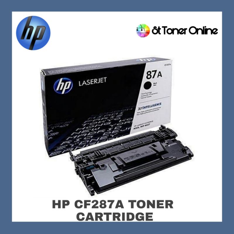 Shop Malaysia Hp 87a 287 Cf287a Original Toner Cartridge Shopee Singapore