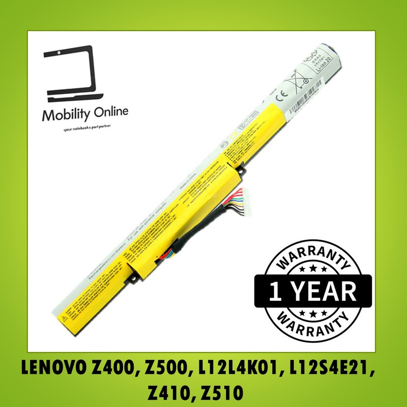 Lenovo Ideapad Z400 Z500 Laptop Battery 1 Year Warranty Shopee Singapore