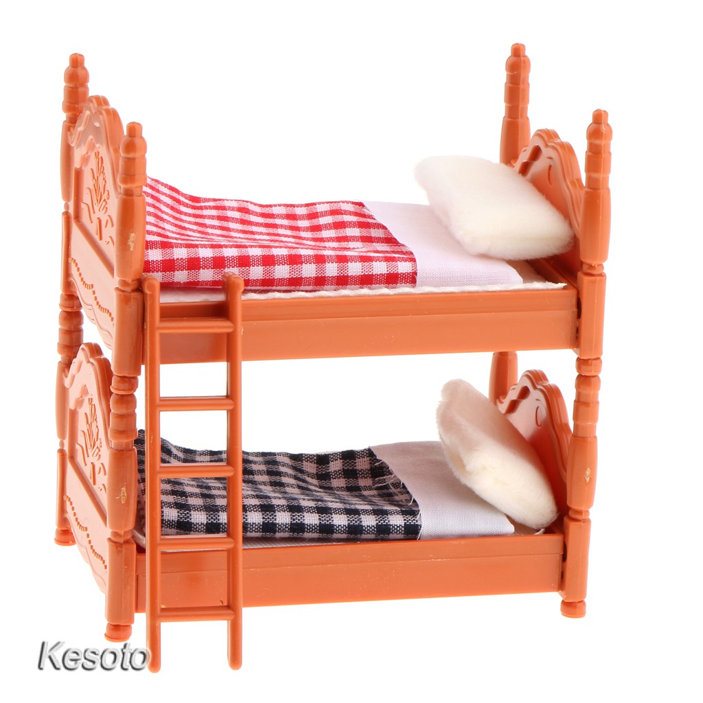 dolls house bedroom furniture set