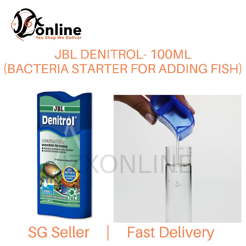 JBL Denitrol 100ml (Bacteria starter for adding aquarium fish to