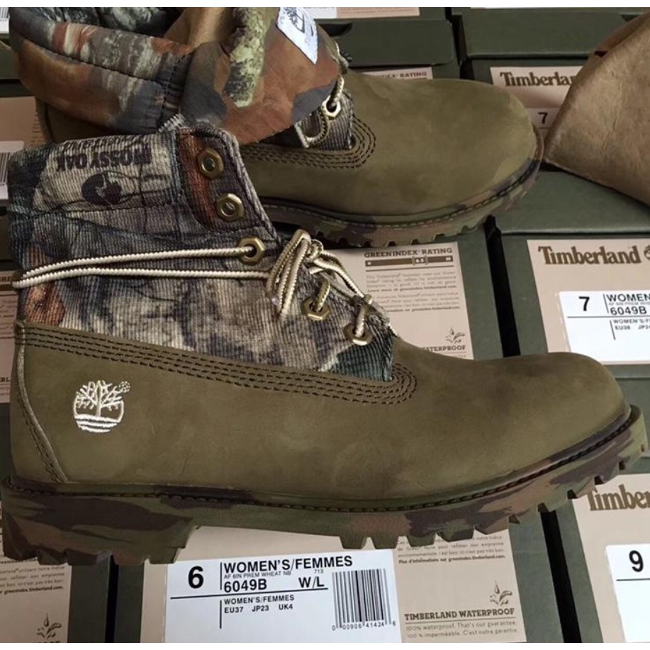 army green timberland boots