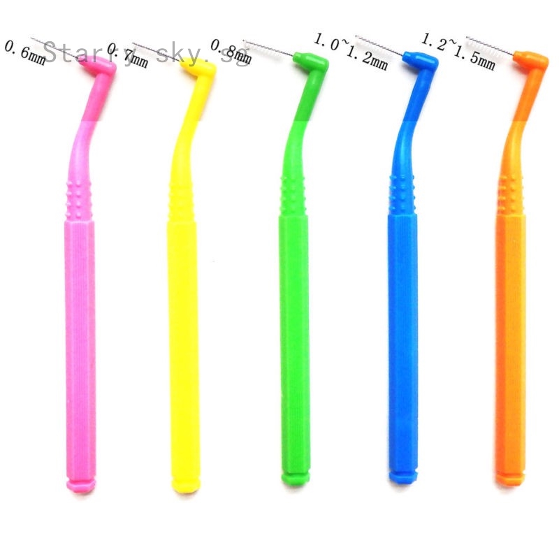 Interdental Brush Type Clean Dental Gap Toothbrush Interdental Brush