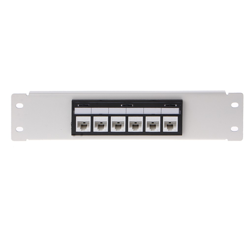 6 port cat6 patch panel