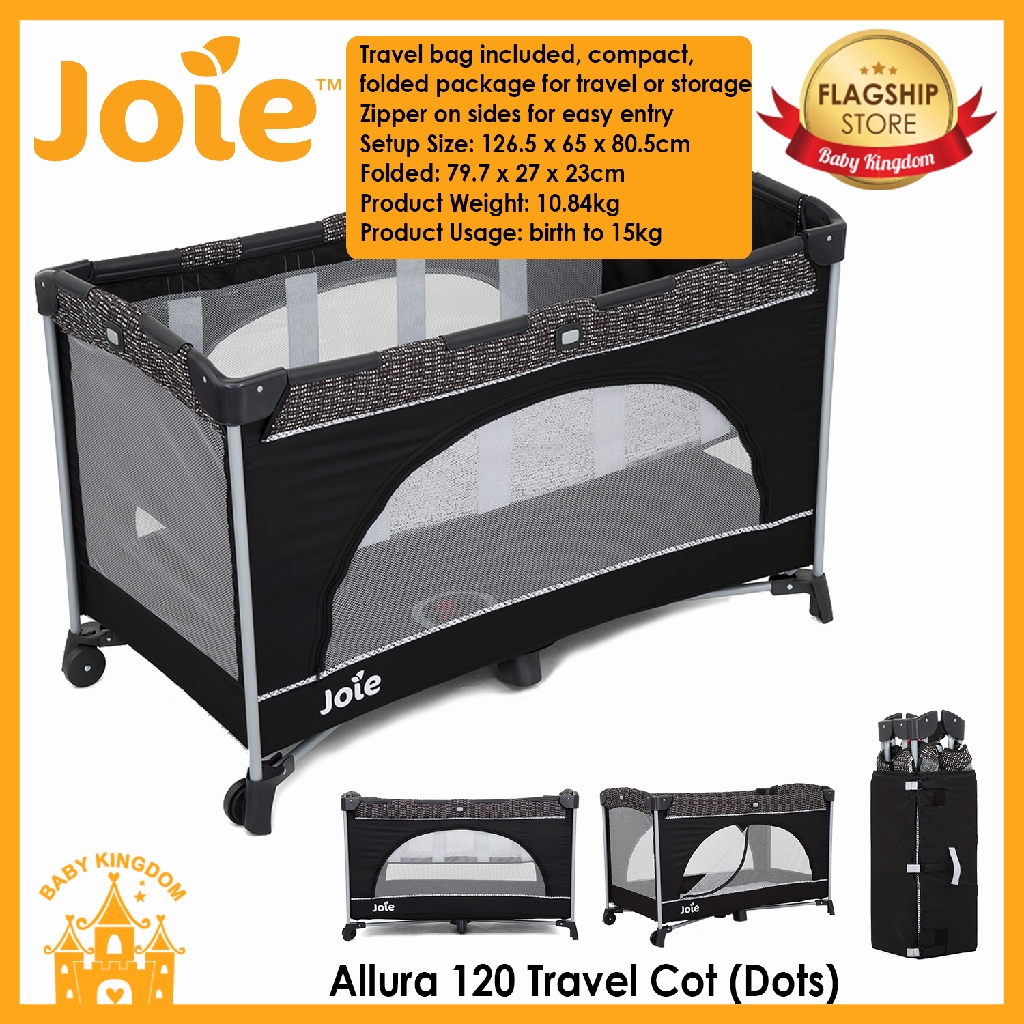 joie allura 120 travel cot
