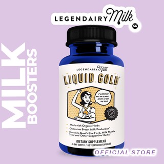 Legendairy Milk 60 caps Liquid Gold - Breast Milk Booster Organic Supplement