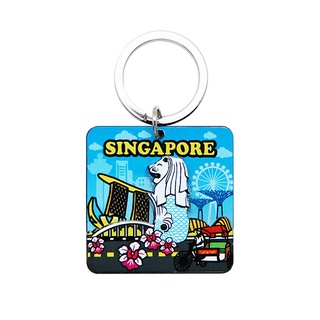 Acrylic Keychain - Iconic Singapore