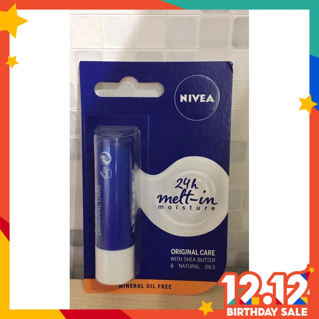 nivea long lasting lip balm