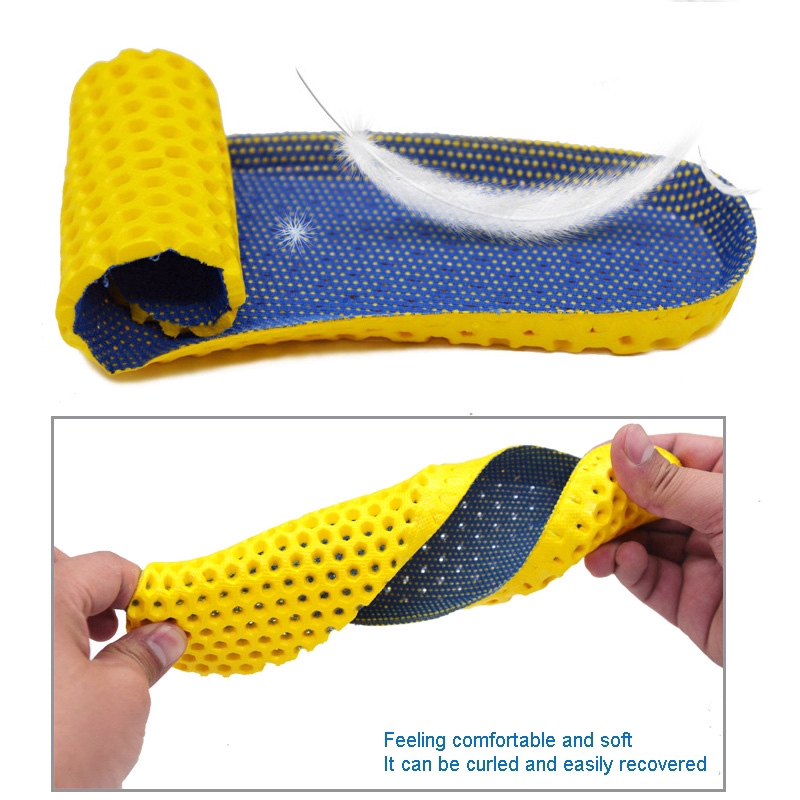 Image of Stretch Breathable Deodorant Running Cushion Insoles Orthopedic Pad Memory Foam Man Women Insoles #2