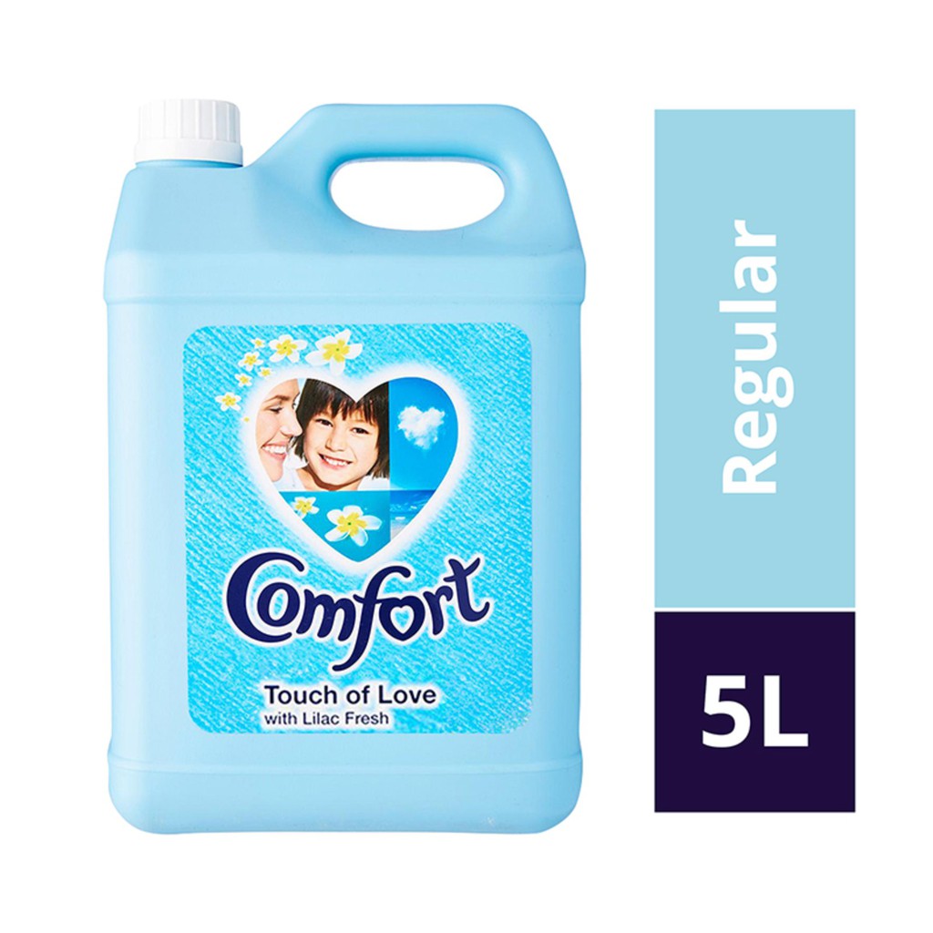 Comfort Regular Touch of Love Fabric Softener 5L | Shopee Singapore