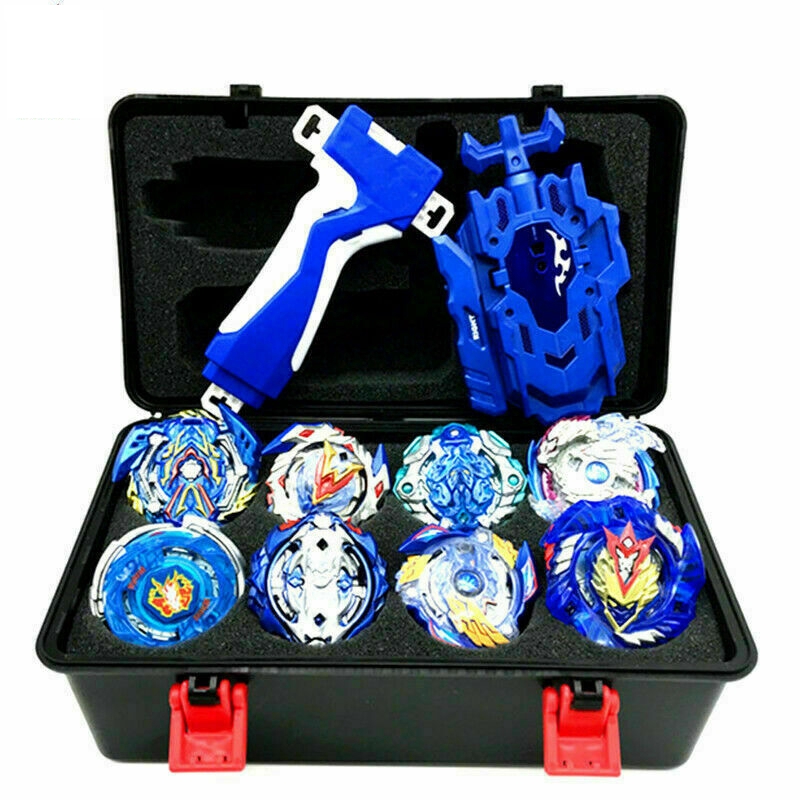 12Pcs Beyblade Burst Blue Set Cho-Z 