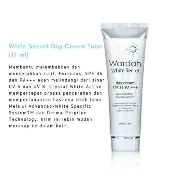 Wardah White Secret Day Cream Spf 35 Pa 17 Ml Singapore