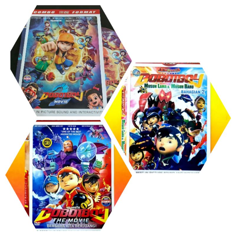 Boboiboy The Movie The Movie/Superhero Movie Boy Animation Variant Video  Cassette | Shopee Singapore