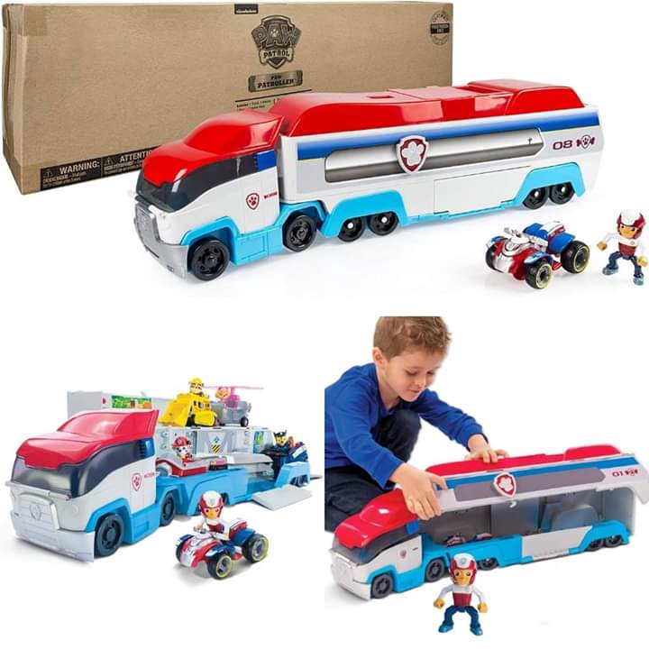 paw patrol rescue and transport