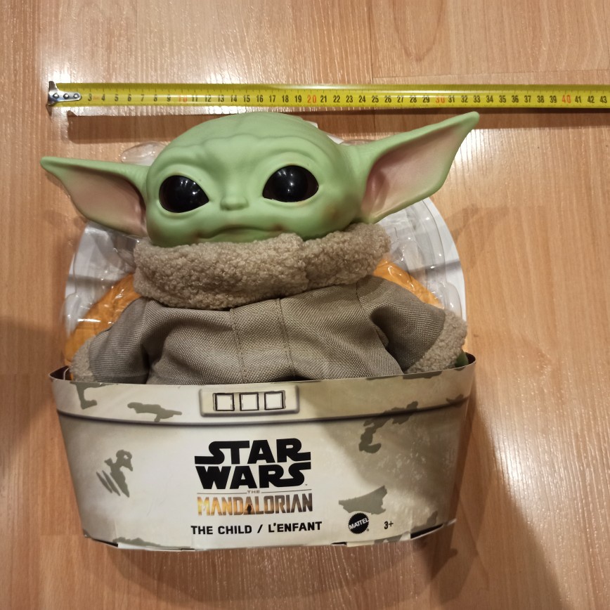 Star Wars Yoda Baby The Grogu PVC Anime Plush Action