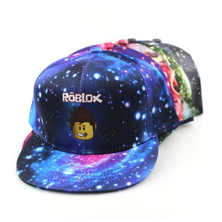 Two Element Cartoon Roblox Hat Game Starry Sky Flat Baseball Cap Heat Transfer Hip Hop Hip Hop Hat Shopee Singapore - roblox hat game around the starry hat flat cap to help baseball cap adjustable