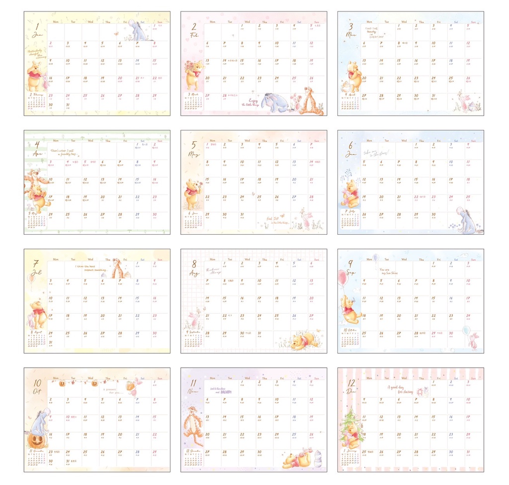 Disney Desk Calendar 2023 Customize And Print