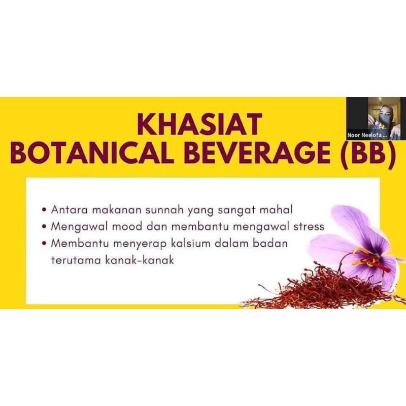 Shop Malaysia Nilofa Botanical Beverage Markaz Tijaari Free Gift Shopee Singapore