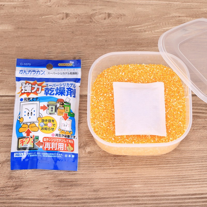 Food Desiccant Silica Gel Packets Reusable Moisture Absorber Drying