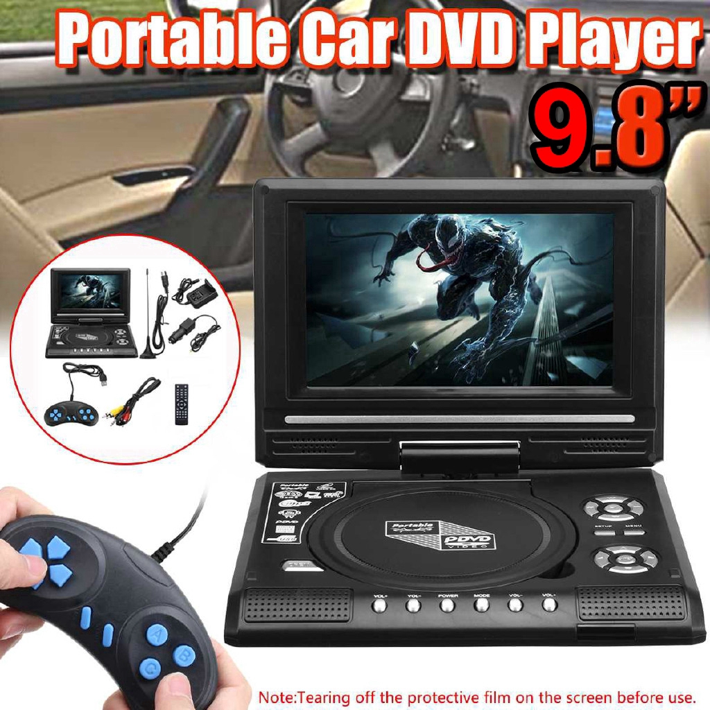Multifunction 9.8 Inch Portable DVD EVD VCD Video Music Player Analogue