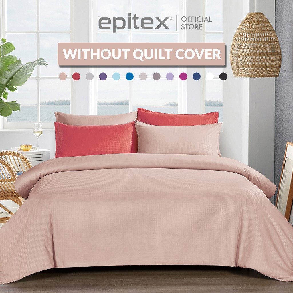 Epitex Silkysoft 900TC SS8023 Bedsheet Set 12 Colors (without quilt