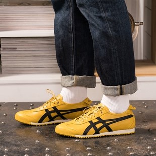 asics mexico 66 yellow