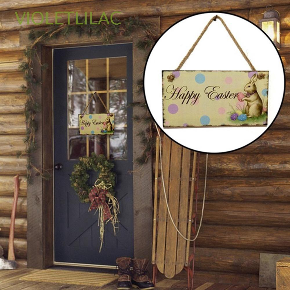 Cutouts Diy Rabbit Home Decor Handcraft Easter Wood Sign Shopee
