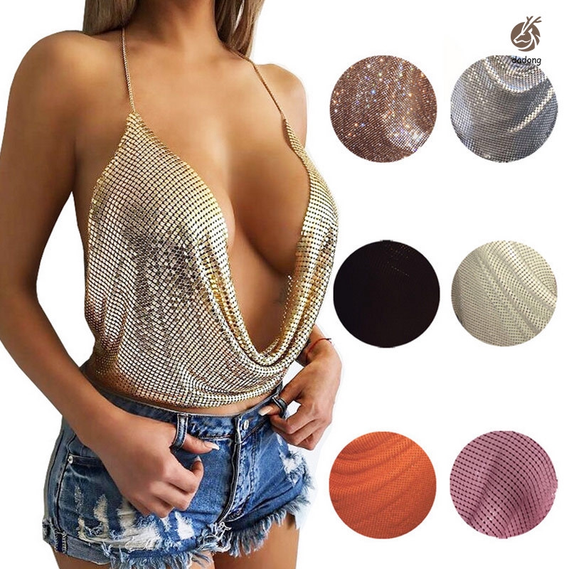sequin bralette top