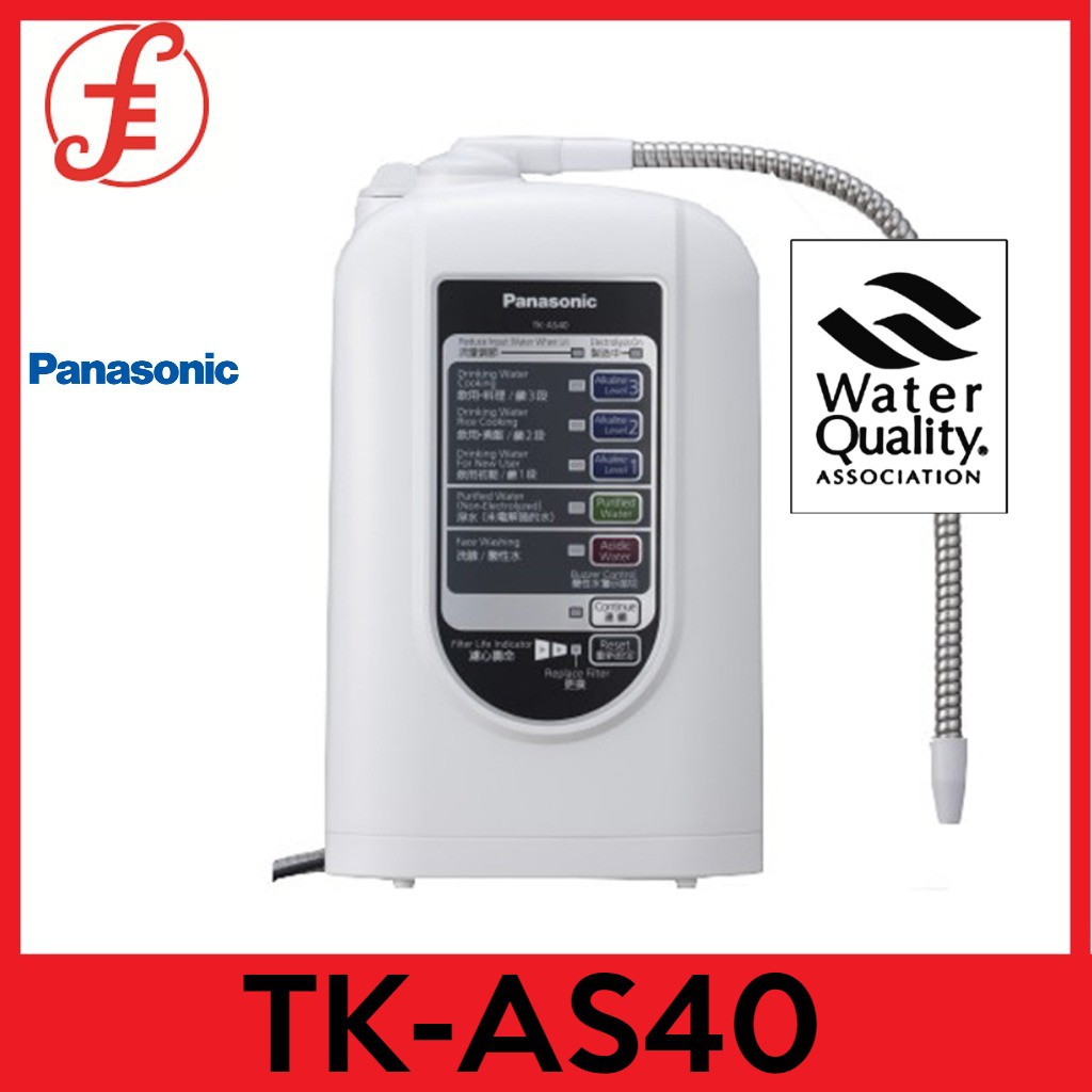 Panasonic WATER PURIFIER TK-AS40 Alkaline Ionizer Water ...