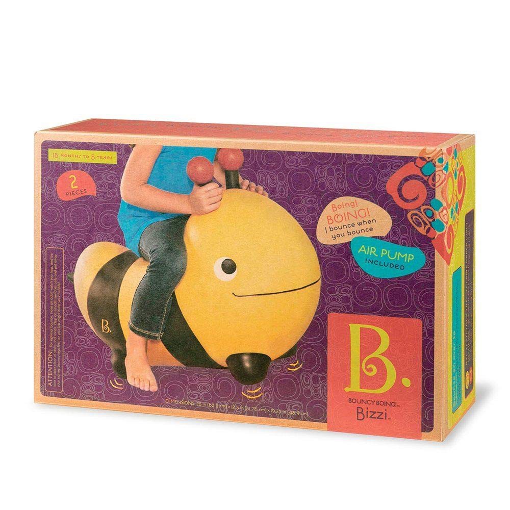 b toys bouncy hippo