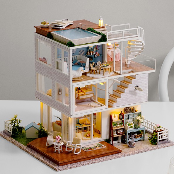 diy mini dollhouse