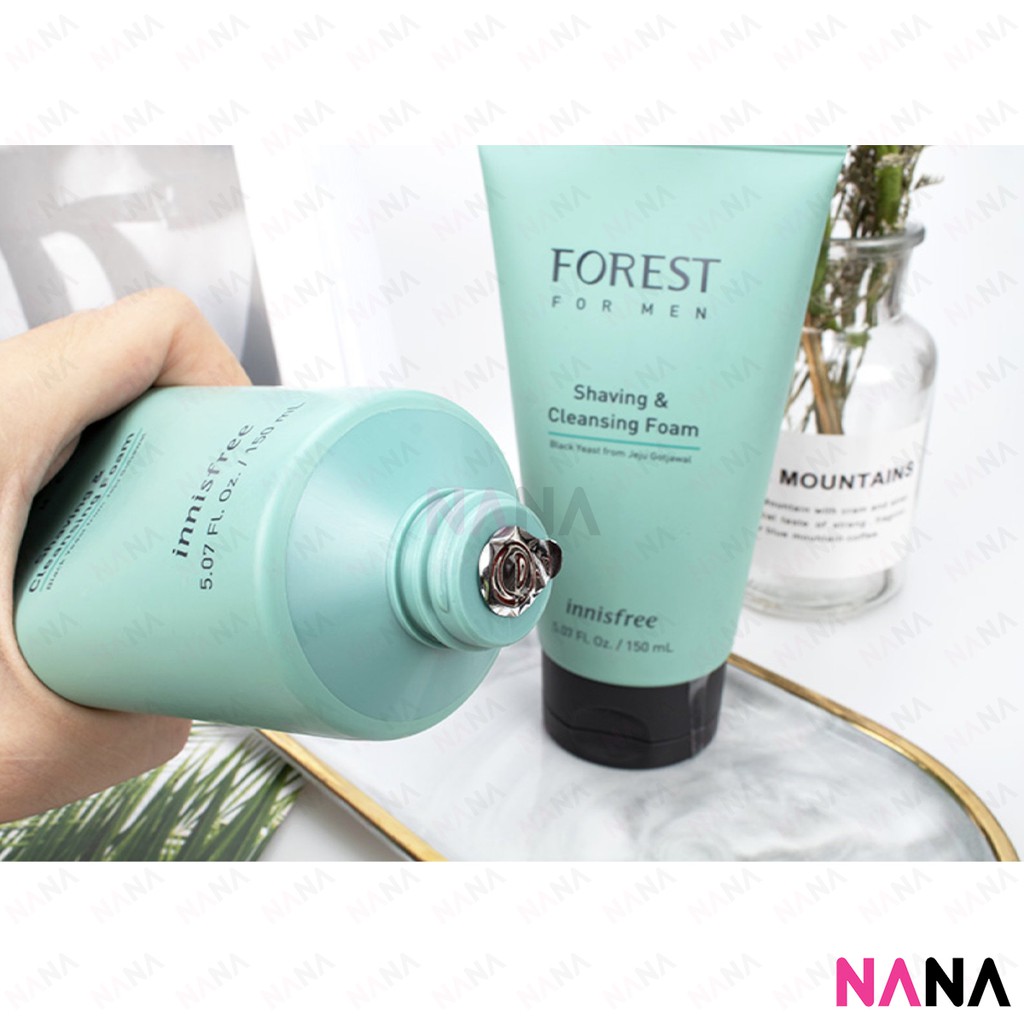 shaving cleansing foam
