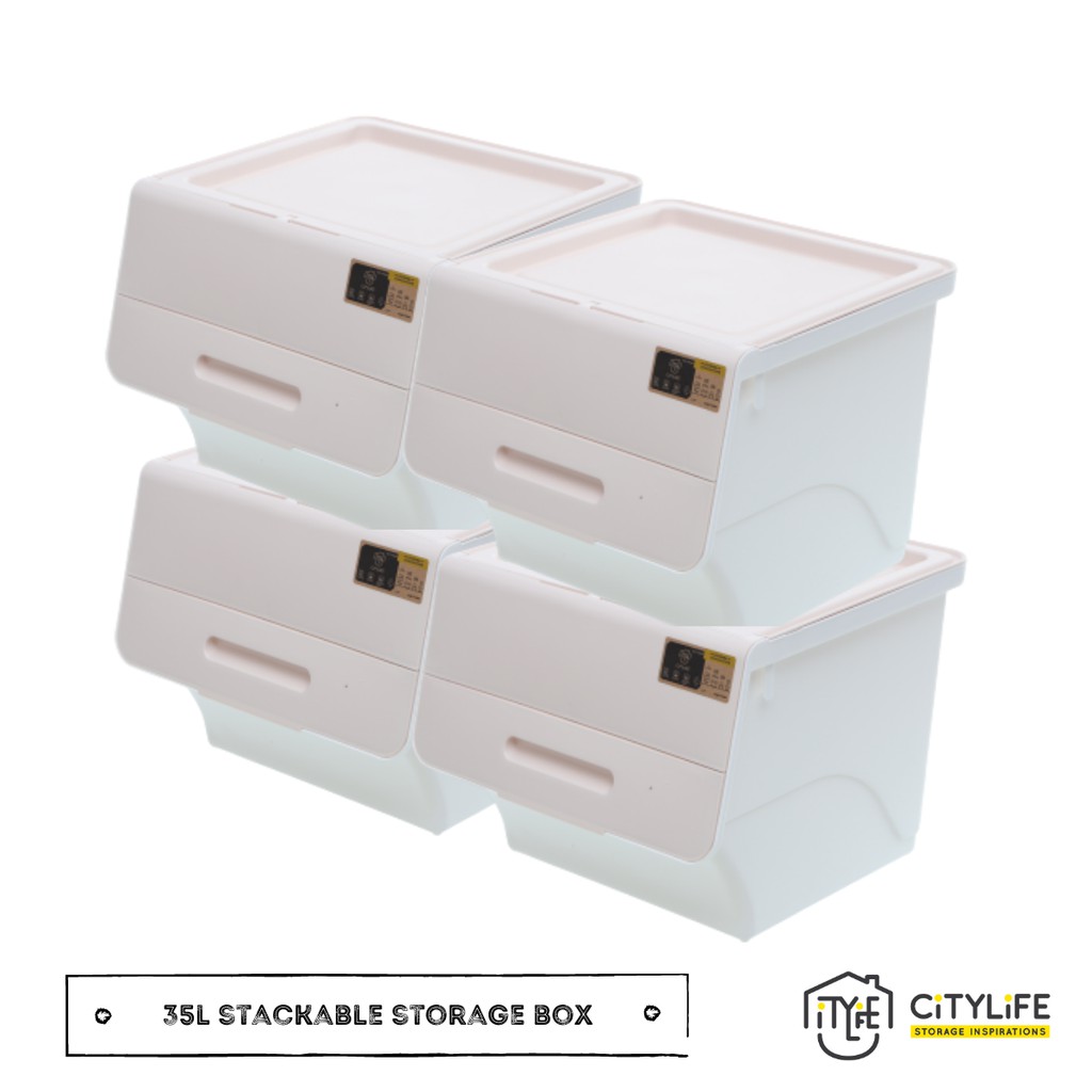 Open Fronted Stacking Boxes & Order Picking Containers Solent Plastics