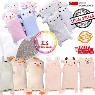 READY STOCK in Singapore Baby Natural Buckwheat Pillow S Size 20x40cm 0-3 years old sleep comfortably