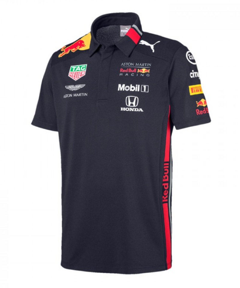 2020 New Men's F1 Racing T-shirt Red Bull Racing Verstappen Max ...
