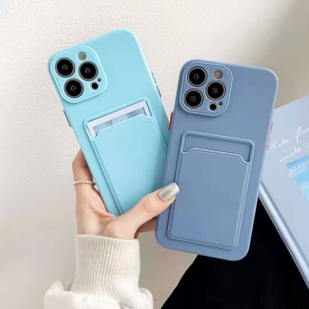 Huawei P30 Pro/ P50 Pro Candly Square Card Holder Soft Silicon Case ...