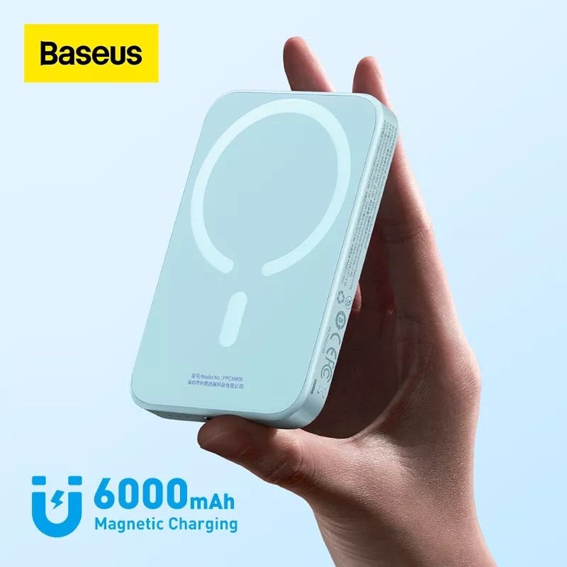 11.11   Baseus 20W Magnetic Wireless Charging 6000Mah Power Bank,