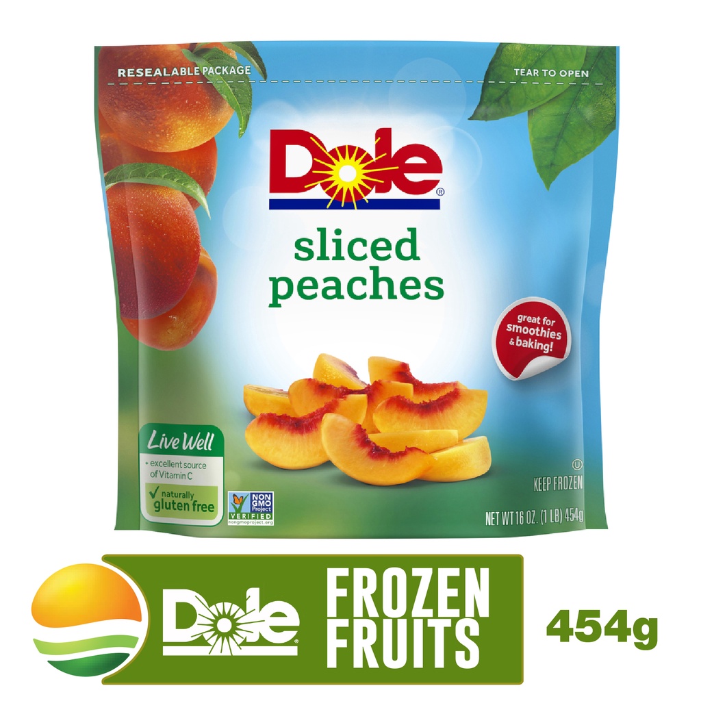 Dole Frozen Sliced Peaches, 454g Shopee Singapore