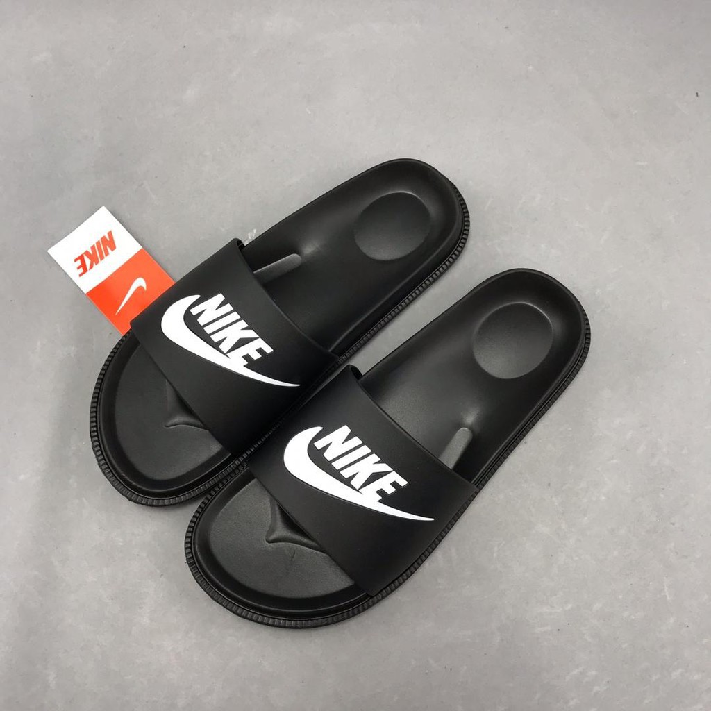 nike tanjun sandals black