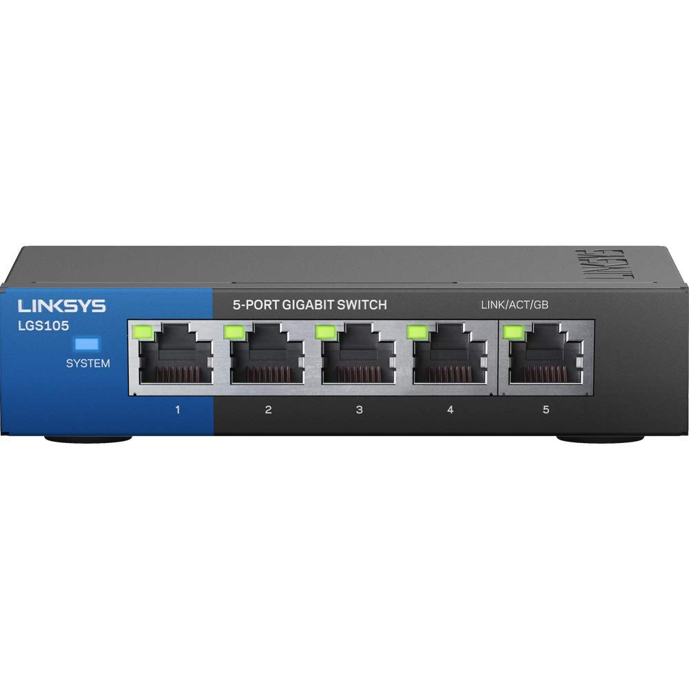 Linksys LGS105 5Port Business Desktop Gigabit Switch Shopee Singapore