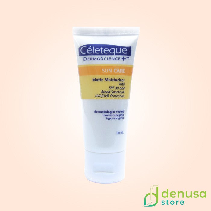 celeteque sun matte moisturizer